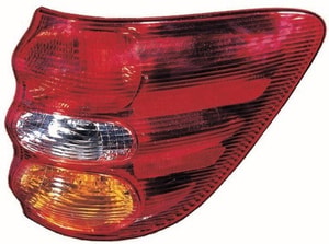 2001 - 2004 Toyota Sequoia Rear Tail Light Assembly Replacement / Lens / Cover - Left <u><i>Driver</i></u> Side