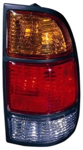 2000 - 2006 Toyota Tundra Rear Tail Light Assembly Replacement Housing / Lens / Cover - Left <u><i>Driver</i></u> Side - (Standard Cab Pickup + Extended Cab Pickup)