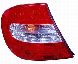 2002 - 2004 Toyota Camry Tail Light Housing (CAPA Certified) - Left <u><i>Driver</i></u> Side Replacement