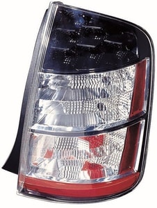 2004 - 2005 Toyota Prius Rear Tail Light Assembly Replacement Housing / Lens / Cover - Right <u><i>Passenger</i></u> Side