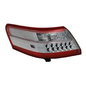 2010 - 2011 Toyota Camry Rear Tail Light Assembly Replacement Housing / Lens / Cover - Right <u><i>Passenger</i></u> Side - (Gas Hybrid)