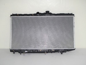 Radiator Assembly for 1988 - 1992 Toyota Corolla, Fits 4 Door Sedan, Wagon, SR5 2 Door Coupe, Manual, Automatic, 3 Speed, and Front Wheel Drive Models,  1640015380, Replacement, Made in USA/Canada