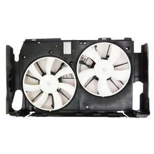 Radiator Cooling Fan Assembly for 2012 Toyota RAV4, Without Towing Package, Japan Built, Dual Fan,  1671131261-PFM, Replacement
