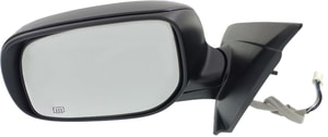 Power Mirror for Toyota Matrix 2009-2014, Left <u><i>Driver</i></u>, Manual Folding, Heated, Paintable, Replacement