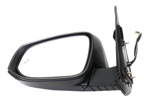 Power Folding Heated Mirror for Toyota Tacoma 2016-2023, Left <u><i>Driver</i></u>, Paintable, w/ Blind Spot Detection and Signal Light, w/o Camera Hole, Replacement