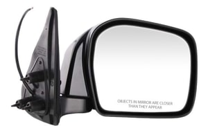 Power Mirror for Toyota Tacoma 2001-2004 Right <u><i>Passenger</i></u>, Manual Folding, Non-Heated, Paintable, Fits Pre Runner, 2WD (Two-Wheel Drive)/Base/DLX, 4WD (Four-Wheel Drive), Replacement