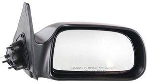 Manual Remote Mirror for Toyota Tacoma 2001-2004 Right <u><i>Passenger</i></u>, Non-Folding, Non-Heated, Paintable, for Base/DLX Models, 2WD (Two-Wheel Drive), Replacement