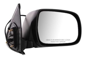 Power Mirror for Toyota Tacoma 2005-2011, Right <u><i>Passenger</i></u> Side, Manual Folding, Non-Heated, Textured, Replacement