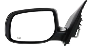 Power Mirror for Toyota Corolla 2009-2013, Left <u><i>Driver</i></u>, Manual Folding, Heated, Paintable, without Auto Dimming, Blind Spot Detection, Memory, and Signal Light, North America Built Vehicle, Replacement
