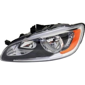 2014 - 2018 Volvo S60 Front Headlight Assembly Replacement Housing / Lens / Cover - Left <u><i>Driver</i></u> Side