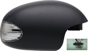 2003 - 2010 Volkswagen Beetle Side View Mirror Assembly / Cover / Glass Replacement - Right <u><i>Passenger</i></u> Side