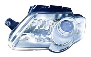2006 - 2010 Volkswagen Passat Front Headlight Assembly Replacement Housing / Lens / Cover - Left <u><i>Driver</i></u> Side
