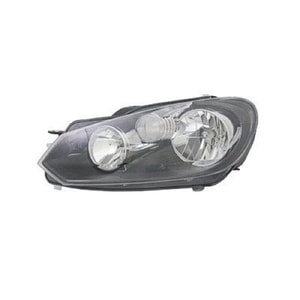 2010 - 2014 Volkswagen Jetta Front Headlight Assembly Replacement Housing / Lens / Cover - Left <u><i>Driver</i></u> Side - (Wagon)
