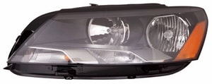 2012 - 2015 Volkswagen Passat Front Headlight Assembly Replacement Housing / Lens / Cover - Left <u><i>Driver</i></u> Side