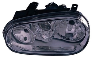 1999 - 2002 Volkswagen Golf Front Headlight Assembly Replacement Housing / Lens / Cover - Right <u><i>Passenger</i></u> Side
