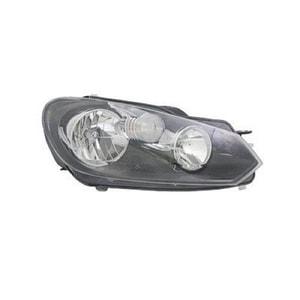 2010 - 2014 Volkswagen Jetta Front Headlight Assembly Replacement Housing / Lens / Cover - Right <u><i>Passenger</i></u> Side - (Wagon)