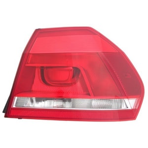 2012 - 2015 Volkswagen Passat Rear Tail Light Assembly Replacement / Lens / Cover - Right <u><i>Passenger</i></u> Side Outer