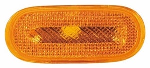Right <u><i>Passenger</i></u> Rear Side Marker Light Lens for 2002 - 2004 Volkswagen Beetle Turbo S, Yellow;  1C0945074E, Replacement
