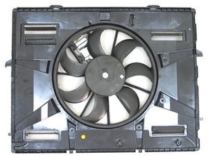 2007 - 2010 Volkswagen Touareg Engine / Radiator Cooling Fan Assembly - (3.6L V6) Replacement