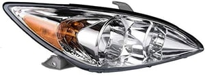 2002 - 2004 Toyota Camry Front Headlight Assembly Replacement Housing / Lens / Cover - Right <u><i>Passenger</i></u> Side - (LE + XLE)