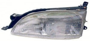 1995 - 1996 Toyota Camry Front Headlight Assembly Replacement Housing / Lens / Cover - Left <u><i>Driver</i></u> Side