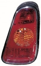 Right Passenger Tail Light Assembly for 2002 - 2006 Mini Cooper, Rear Tail Light Assembly Replacement, Lens, Cover - Right Passenger Side, 2 Door Hatchback,  63216935784, Replacement
