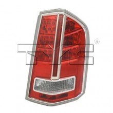 Right Passenger Tail Light Lens/Housing Replacement for 2012-2014 Chrysler 300 (Base Model, C, C Luxury, S, SRT8, SRT8 Core), From 3-19-12, Platinum,  68154606AC