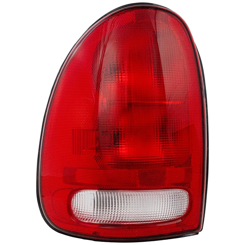 Tail Light Assembly for 1996-2000 Dodge Caravan/Town and Country/Voyager, 1998-2003 Durango, Left (Driver), Replacement