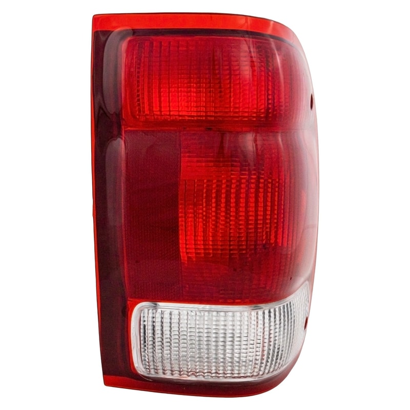 Tail Light for Ford Ranger 2000, Right (Passenger) Side, Lens and Housing Replacement