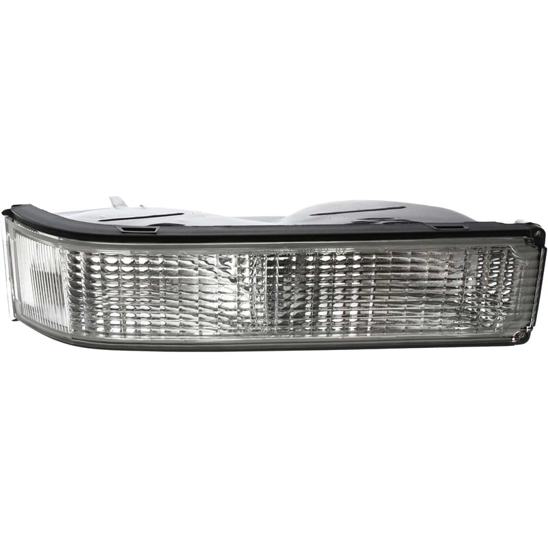 Signal Light for Chevrolet C/K Full Size 1988-2002, Right (Passenger), Lens and Housing, Single Sealed Beam Headlight, Replacement