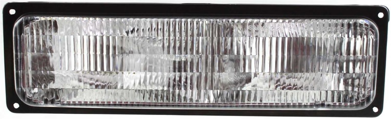 Signal Light for Chevrolet C/K Full Size Pickup 1994-2002, Right (Passenger) Side, Lens and Housing, with Composite Headlights, Replacement
