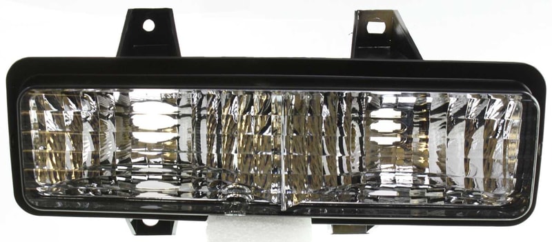 Park Light for Chevrolet Suburban (1989-1991), G-Series Van (1992-1996), Right (Passenger) Side, Lens and Housing, with Dual Headlight, Replacement