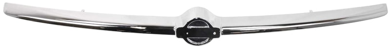 Front Bumper Molding for Nissan Altima 1998-1999, Chrome, Plastic, Replacement