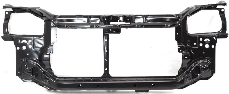 Radiator Support Assembly for Honda Civic 1992-1995, Steel, Black, Replacement