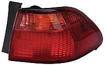 Right (Passenger) Tail Light Assembly for 1998 - 2000 Honda Accord, Rear Tail Light Lens Cover Replacement, Outer;  33501S84A01, Replacement