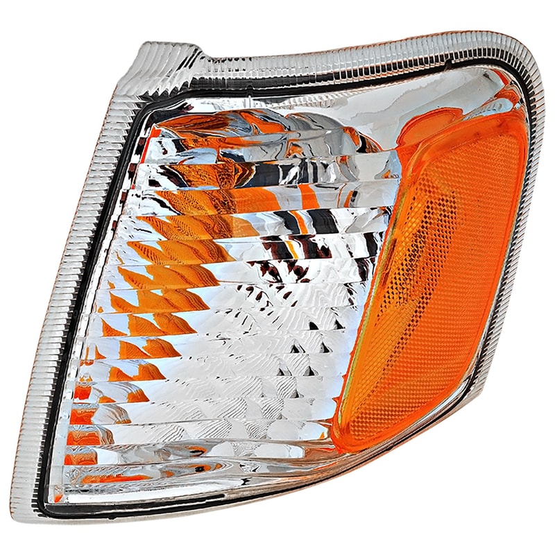Corner Light for Ford Explorer Sport Trac 2001-2005, Left (Driver) Side, Lens and Housing Replacement