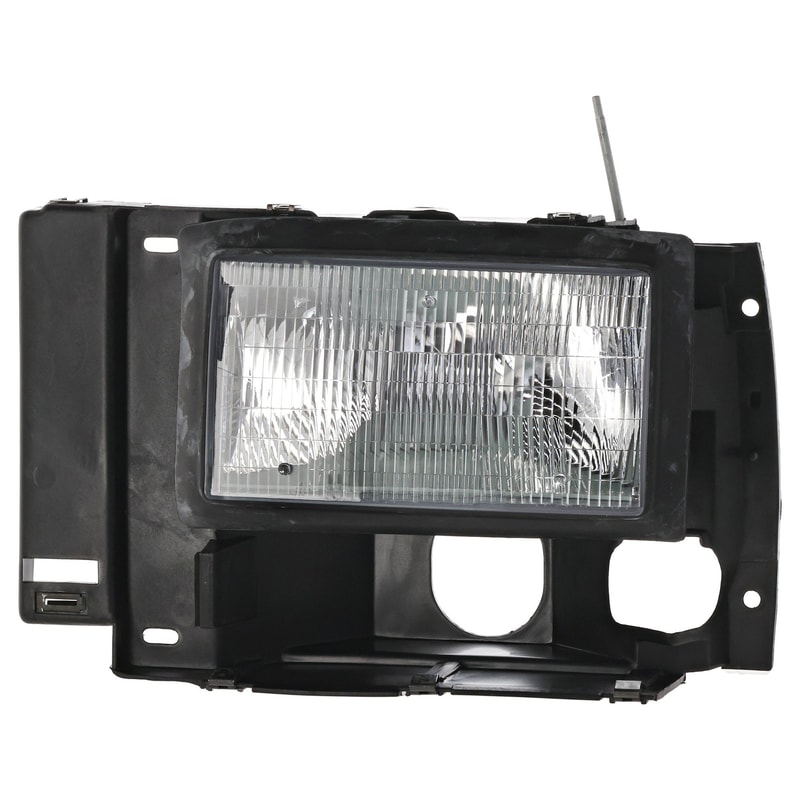 Headlight Assembly for Ford Bronco II (1989-1990), Explorer (1991-1994), Left (Driver) Side, Halogen, Replacement