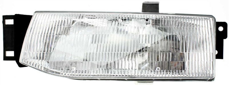 Headlight Assembly for Ford Escort 1991-1996, Left (Driver), Halogen, Replacement