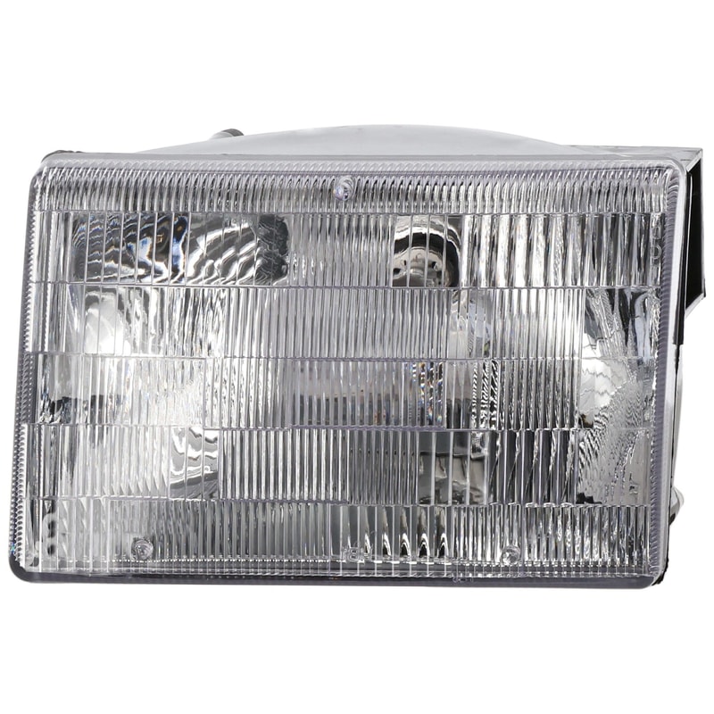 Headlight Assembly for Jeep Grand Cherokee 1993-1998, Left (Driver), Halogen, Canada/USA Built Vehicle, Replacement