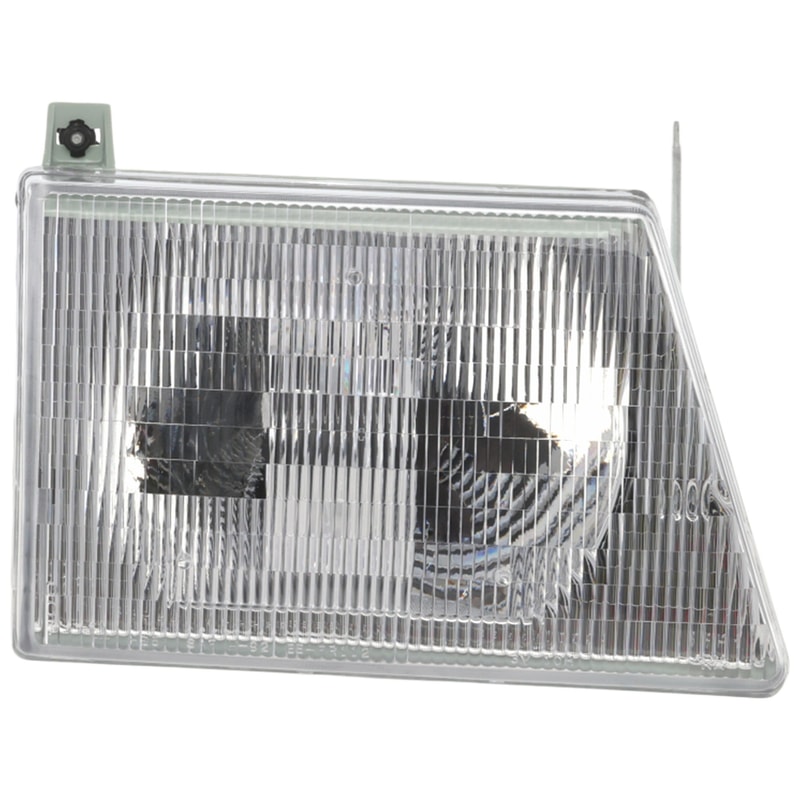 Headlight Assembly for Ford Econoline Van 1997-2007, Right (Passenger), Halogen, Composite Type, Replacement