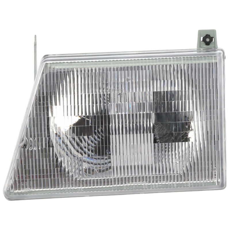 Headlight Assembly for Ford Econoline Van 1997-2007, Left (Driver), Halogen, Composite Type, Replacement