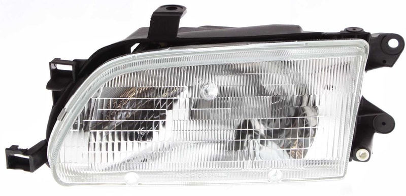 Headlight Assembly for Toyota Tercel 1995-1996, Left (Driver) Side, Halogen, Replacement
