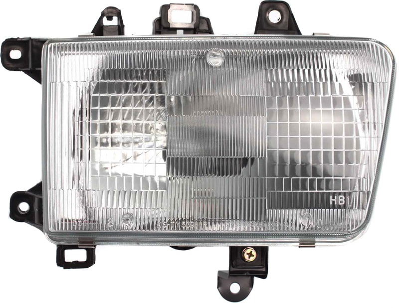 Headlight Assembly for Toyota 4Runner 1990-1995, Right (Passenger), Halogen, Composite Material, Replacement