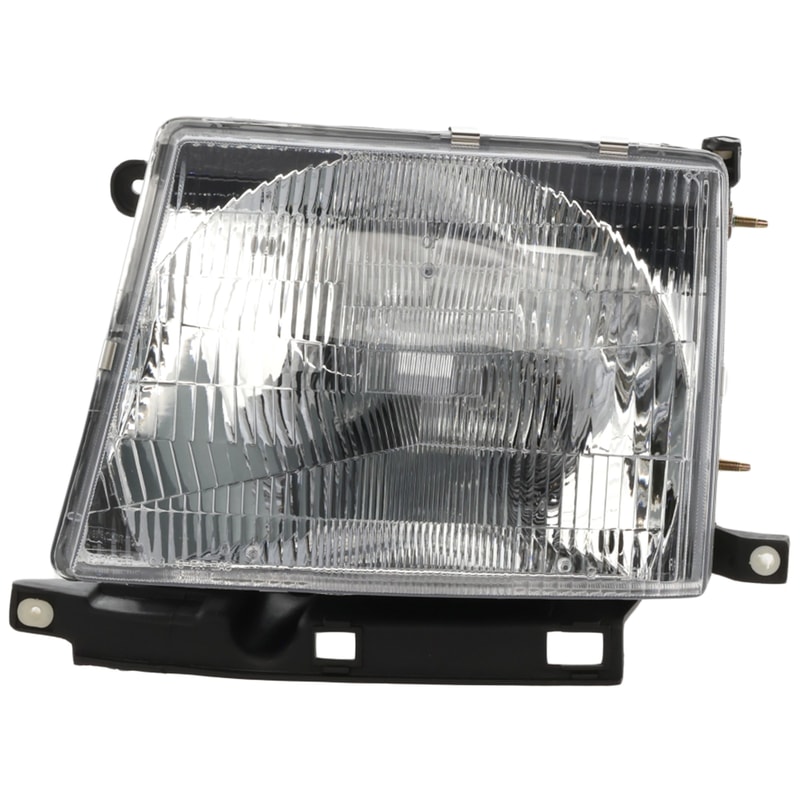 Headlight Assembly for Toyota Tacoma Trucks (1997-2000 2WD (Two-Wheel Drive) / 1998-2000 4WD (Four-Wheel Drive)), Halogen, Composite, Left (Driver), Replacement