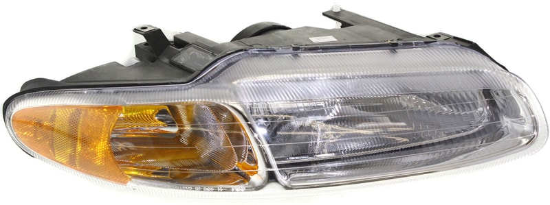 Headlight Assembly for Chrysler Sebring Convertible 1996-2000, Right (Passenger) Side, Halogen, Replacement