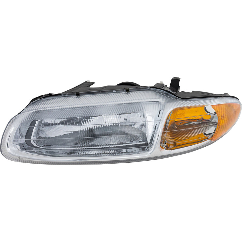 Headlight Assembly for Chrysler Sebring Convertible (1996-2000), Left (Driver), Halogen, Replacement