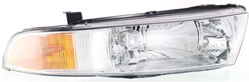 Headlight Assembly for Mitsubishi Galant 1999-2001, Right (Passenger), Halogen, Replacement