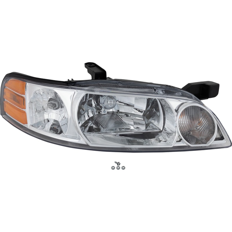 2000 - 2001 Nissan Altima Front Headlight Assembly Replacement Housing / Lens / Cover - Right (Passenger) Side