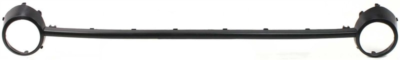 Front Bumper Molding for Volkswagen Beetle 1998-2000, Fog Light Trim, Plastic Material, Black Finish, Replacement