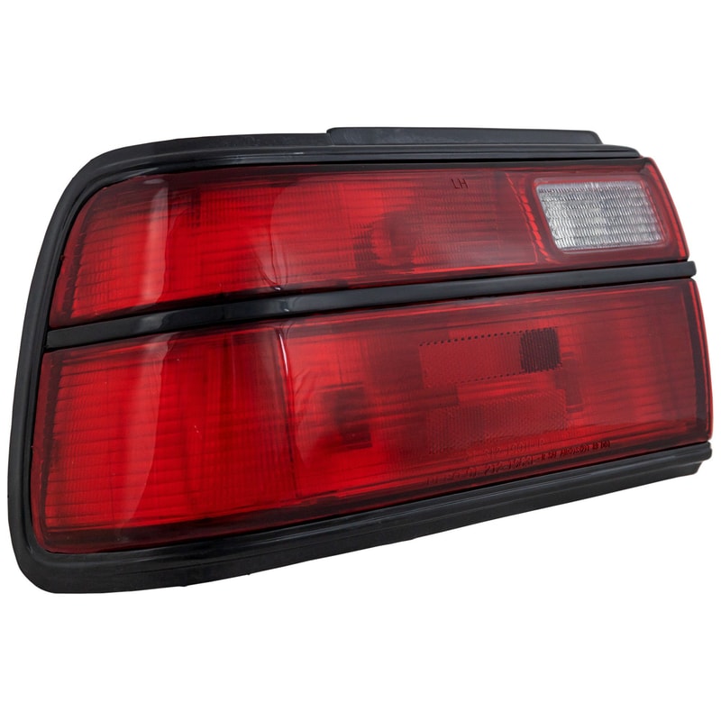 Tail Light Assembly for Toyota Corolla Sedan, Left (Driver), Compatible with 1991-1992 Models, Replacement